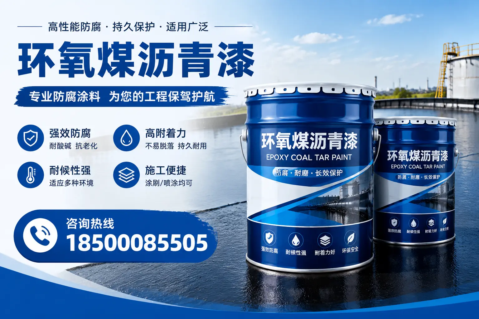 环氧煤沥青漆与其他漆类的比较，咸宁用户的选择依据
